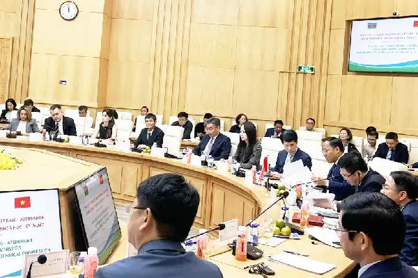 Chủ tịch Hiệp hội Khởi nghiệp Quốc gia tham dự Khóa họp 3 Ủy ban liên chính phủ về các vấn đề kinh tế - thương mại và hợp tác khoa học - kỹ thuật Việt Nam - Azerbaijan