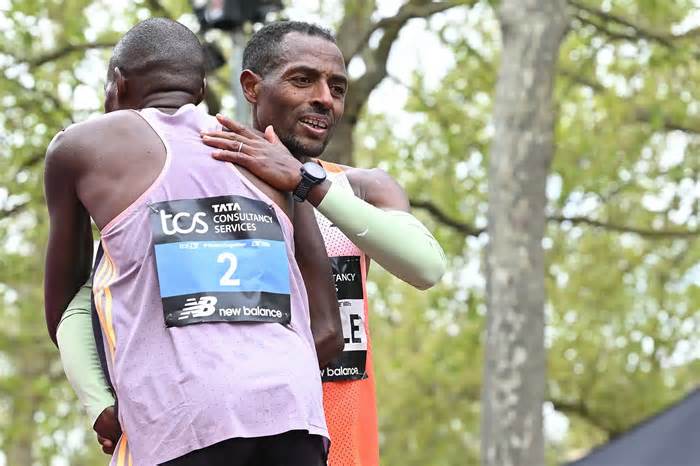 Bekele thua đàn em tại London Marathon 2024