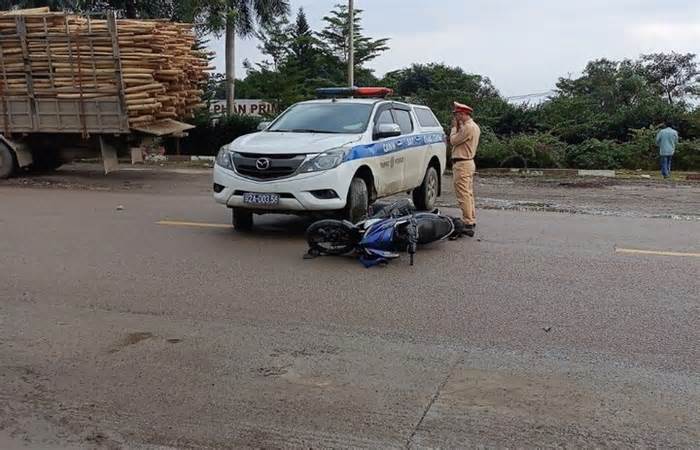 Công an Quảng Nam thông tin vụ nam thanh niên tử vong sau va chạm với xe CSGT