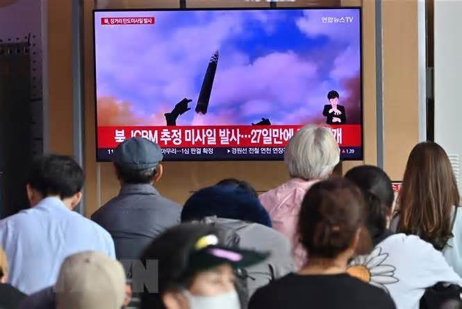 Hàn-Mỹ-Nhật nhất trí phản ứng cứng rắn với hành động của Triều Tiên