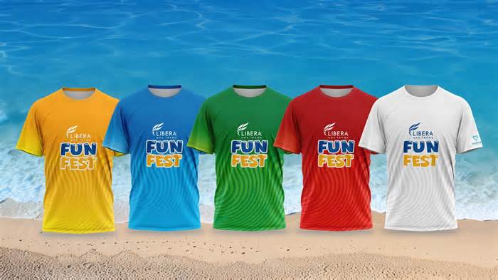 Libera Fun Fest công bố áo thi đấu nhiều màu sắc