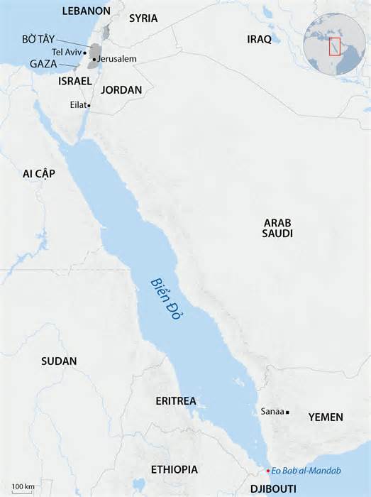 Houthi đăng video UAV khóa mục tiêu, tập kích tàu hàng ở Biển Đỏ