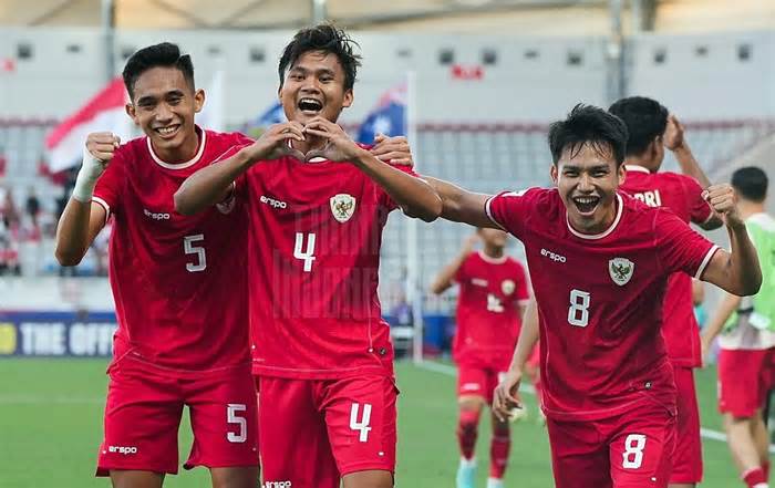 Indonesia vẫn hy vọng được dự bóng đá nam Olympic 2024