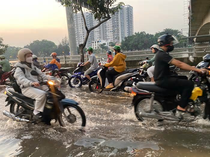 Nhiều khu vực ở TPHCM nguy cơ ngập trong những ngày Tết