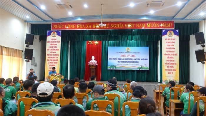 Đà Nẵng tuyên truyền, vận động thành lập Nghiệp đoàn lái xe công nghệ Grab