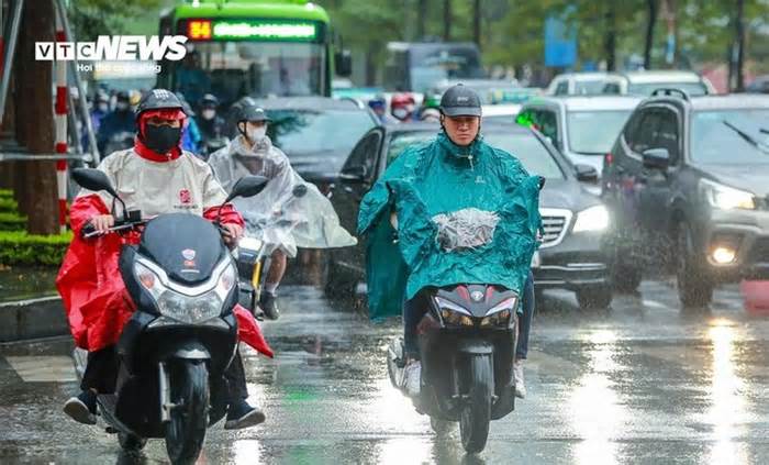Tuần tới, Bắc Bộ và Trung Bộ nhiều nơi xuất hiện mưa