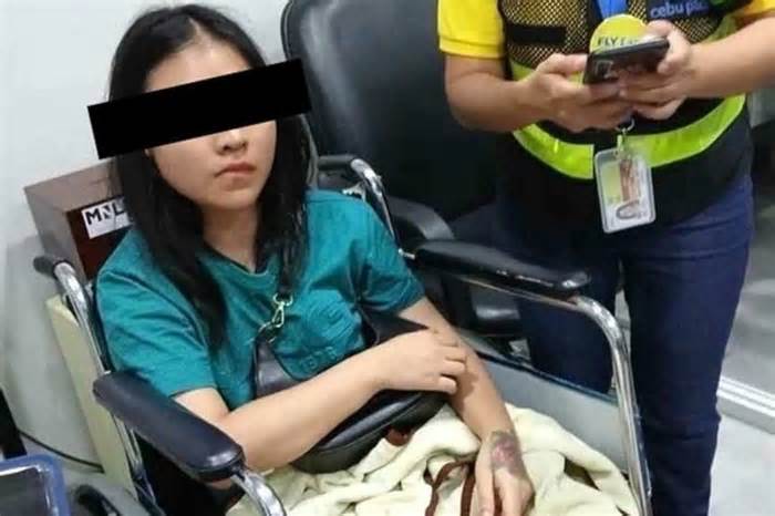 Nữ hành khách Việt khỏa thân ở sân bay Philippines
