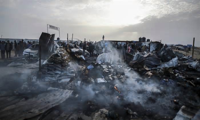 Israel nêu nghi vấn về vụ không kích trại tị nạn Rafah
