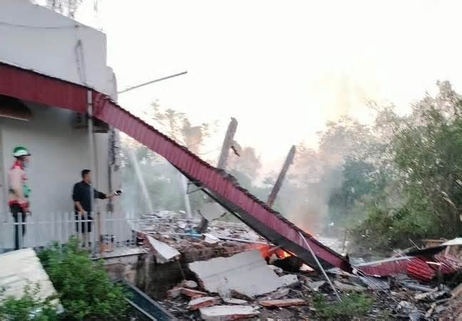Vụ nổ ở Ninh Bình khiến 2 người chết do chế tạo pháo