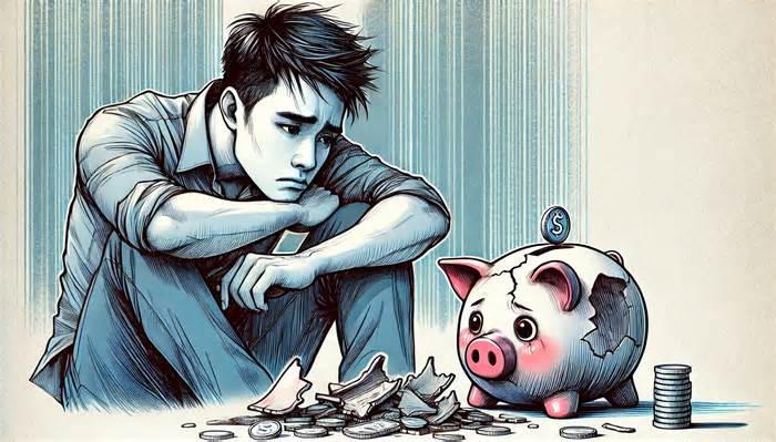 Vợ âm thầm rút sạch tiền trong lợn tiết kiệm
