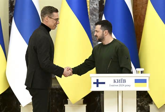 Phần Lan và Ukraine ký thỏa thuận an ninh 10 năm
