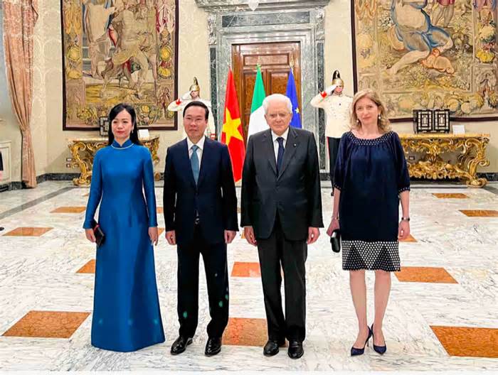 Việt Nam – Italia ra Tuyên bố chung về Tăng cường quan hệ Đối tác chiến lược