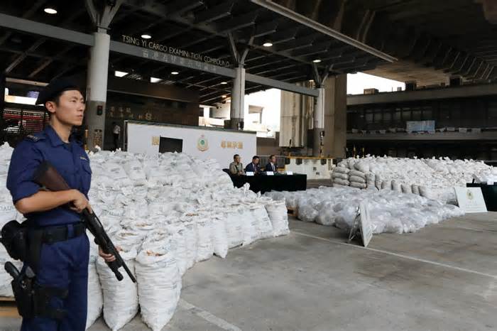 Hong Kong triệt phá vụ buôn ma túy lớn nhất từ trước đến nay