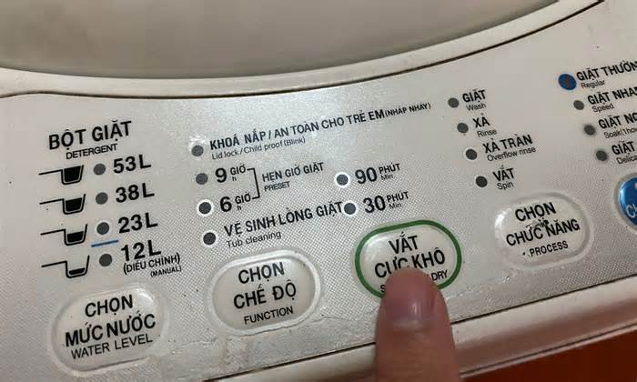 Tràn bộ nhớ - lỗi khó chịu trên máy giặt gia đình