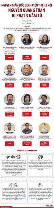 [Infographics] Bị cáo Nguyễn Quang Tuấn bị tuyên phạt 3 năm tù