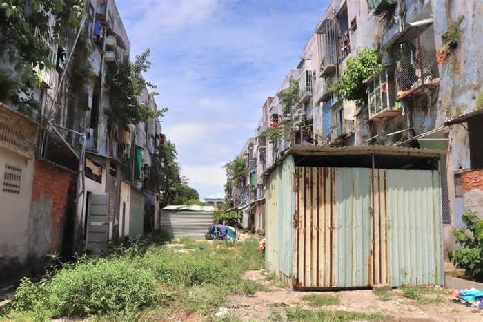 Chung cư ở Đà Nẵng hết niên hạn, xuống cấp, ô nhiễm nghiêm trọng