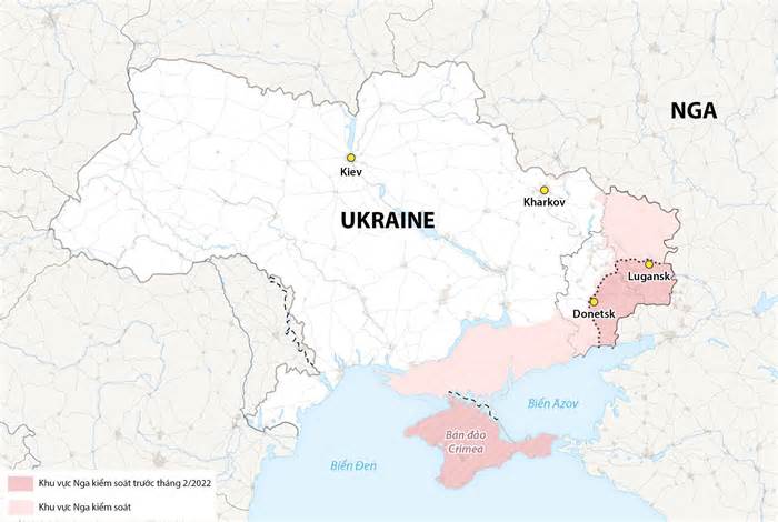 Nga tuyên bố tập kích đoàn tàu chở khí tài ở Kharkov