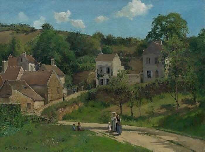 Nông thôn Pháp thế kỷ 19 qua tranh Camille Pissarro