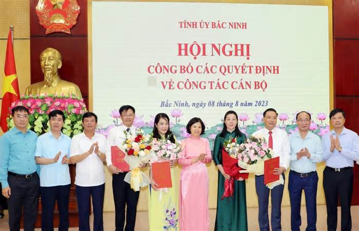 Bắc Ninh bổ nhiệm nhiều lãnh đạo chủ chốt