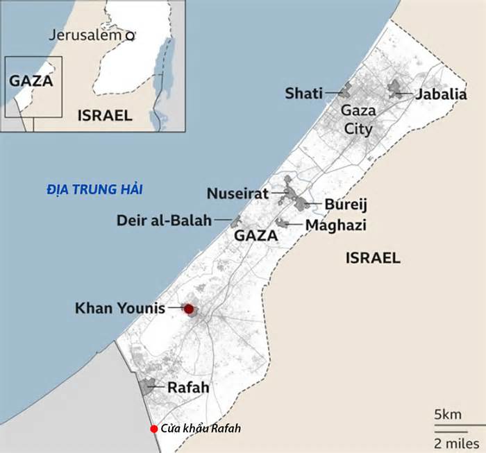 Hamas phóng loạt rocket vào thủ đô Israel