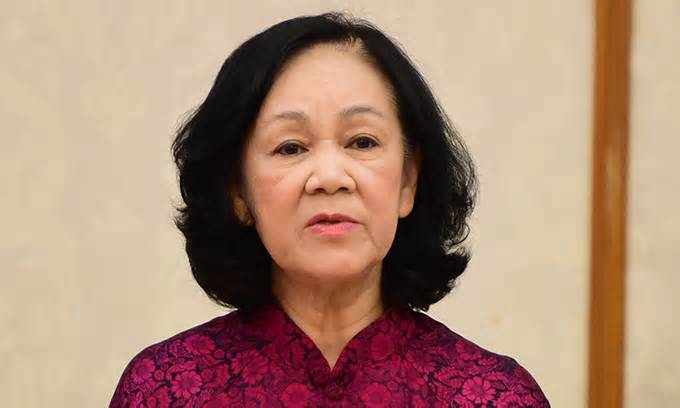 Bà Trương Thị Mai thôi làm nhiệm vụ đại biểu Quốc hội khóa XV