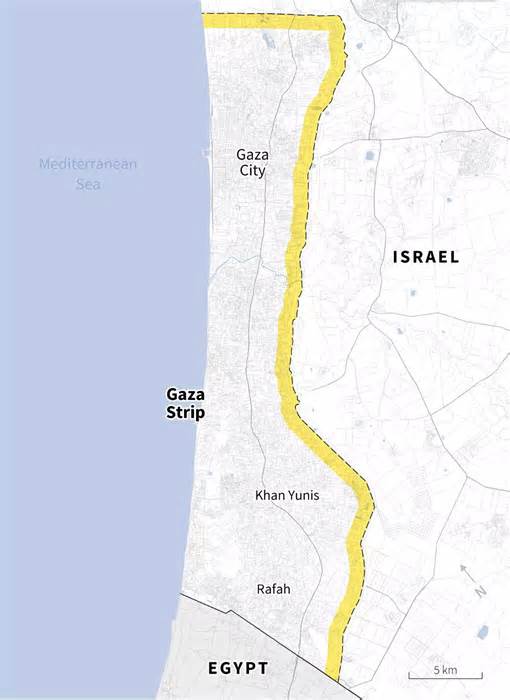 Chuyên gia lo ngại Israel tạo vùng đệm trong Gaza