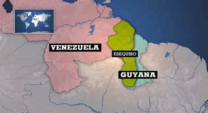 Người Venezuela muốn giành vùng tranh chấp với Guyana
