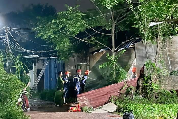 Thanh niên tử vong tại chỗ sau tiếng nổ lớn tại TP Thái Nguyên