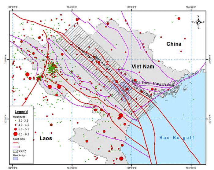 Nguy cơ động đất ở Hà Nội: Đới đứt gãy sông Hồng 'thức' hay 'ngủ'?