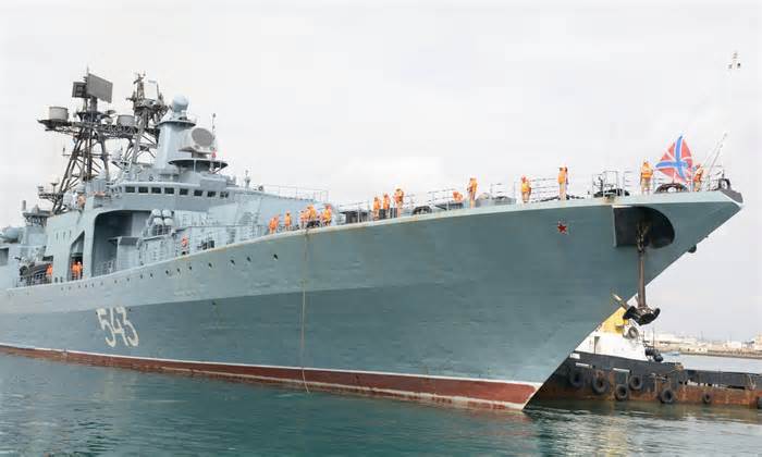 Tàu chiến Nga tới Biển Đỏ tập trận