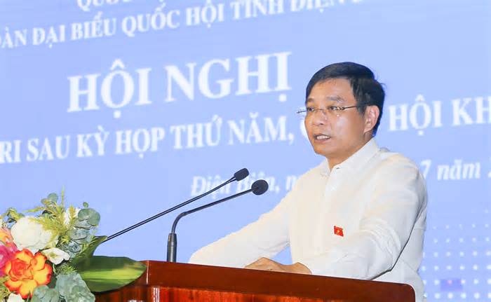 Bộ trưởng GTVT Nguyễn Văn Thắng nói gì với cử tri Điện Biên?