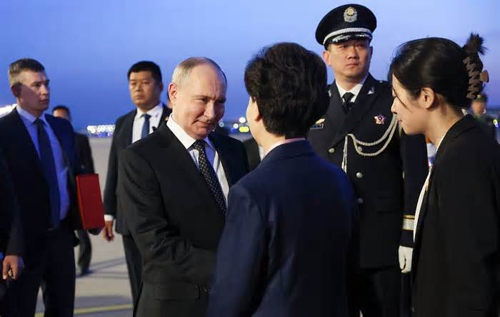 Tổng thống Putin đến Trung Quốc