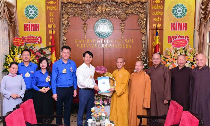 Trung ương Hội LHTN Việt Nam chúc mừng Giáo hội Phật giáo Việt Nam dịp Đại lễ Phật đản 2024