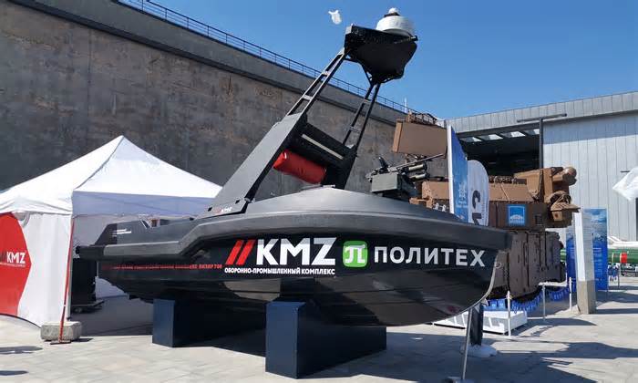Nga sắp thử nghiệm xuồng không người lái tại Ukraine