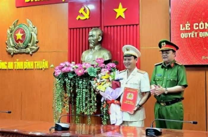 Công an Bình Thuận điều động cán bộ chủ chốt