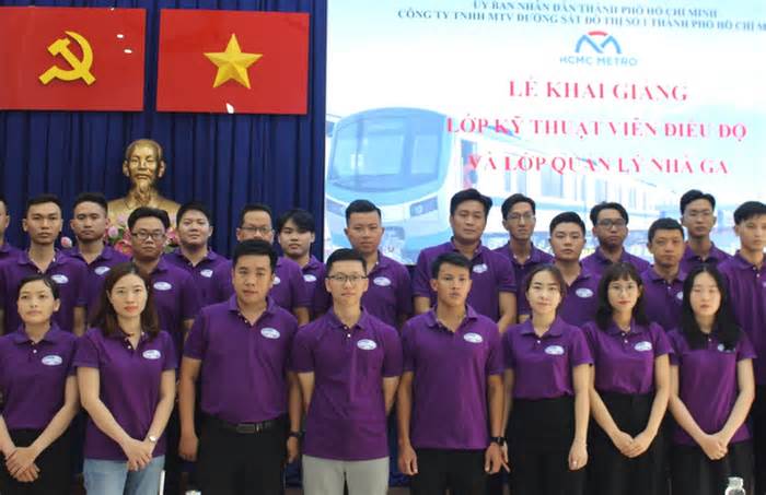 28 bạn trẻ bước vào học quản lý tuyến metro số 1 Bến Thành - Suối Tiên
