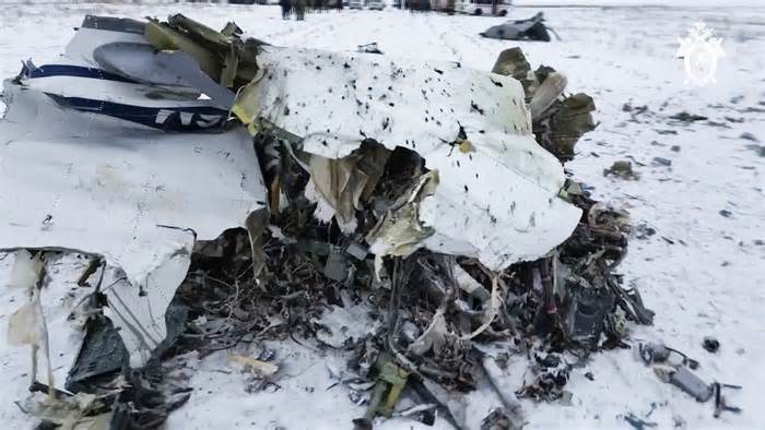 Nga điều tra khủng bố vụ rơi máy bay chở tù binh Ukraine