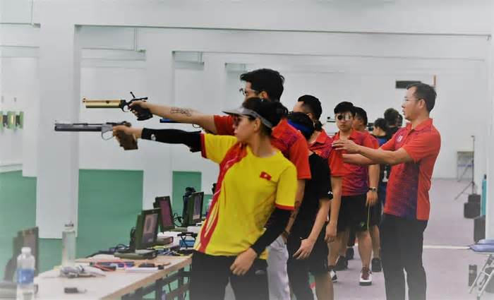 Bắn súng Việt Nam chờ huy chương vàng ASIAD