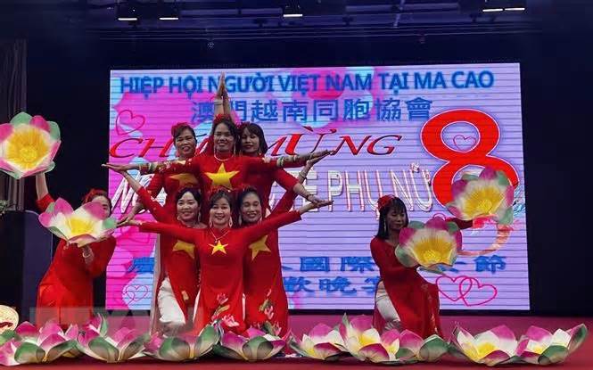 Phụ nữ Việt Nam tại Macau hướng về quê hương đất nước
