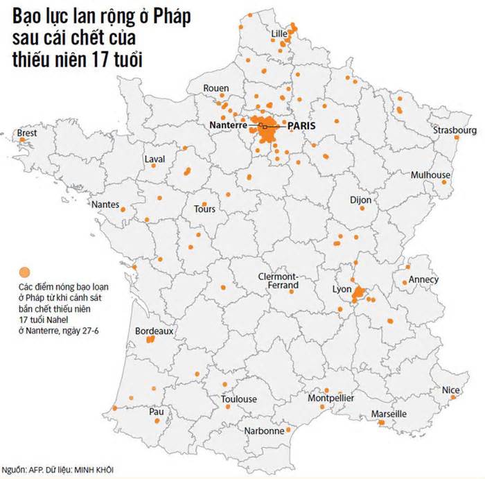 Nước Pháp trong bạo lực
