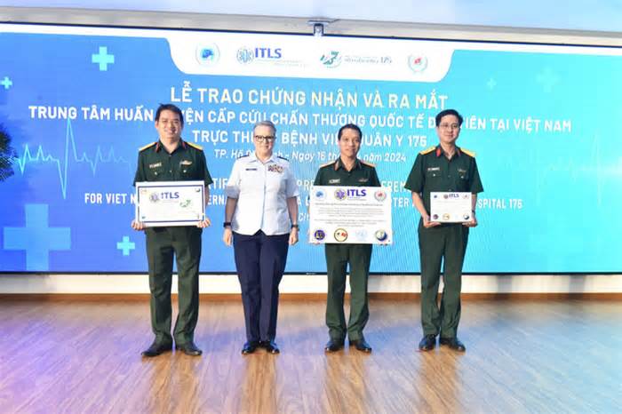 Việt Nam có trung tâm huấn luyện cấp cứu chấn thương quốc tế đầu tiên ở TP.HCM