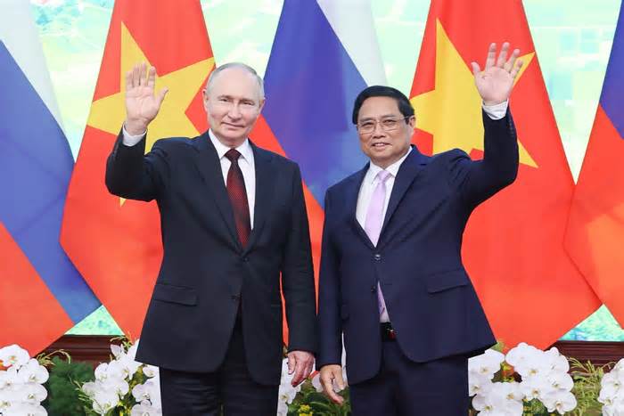 Ông Putin ủng hộ sớm triển khai các dự án lớn ở Việt Nam