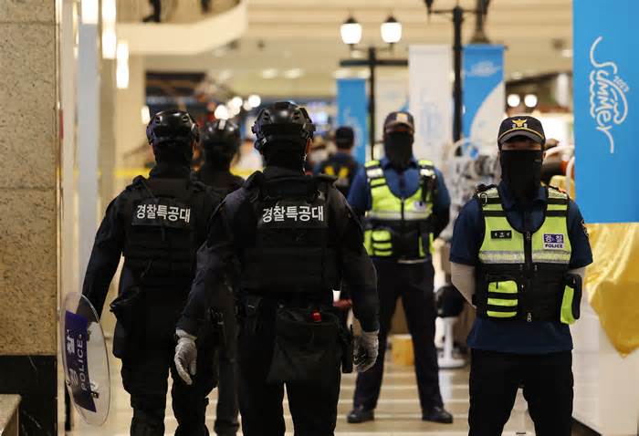 Hàn Quốc: Bắt giữ một đối tượng mang vũ khí ở thủ đô Seoul