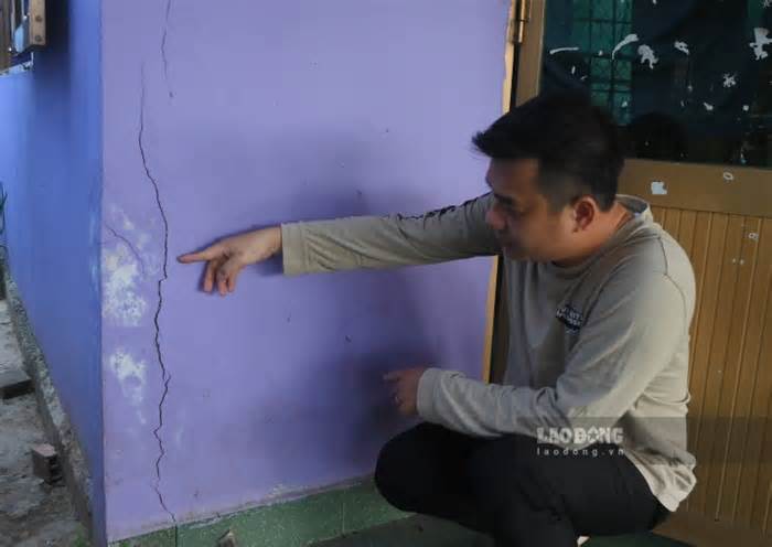 Chủ đầu tư báo cáo về việc thi công dự án làm nứt nhà dân ở Tiền Giang