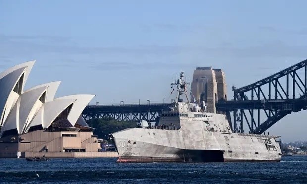 Mỹ đưa tàu chiến hải quân hoạt động ở Australia