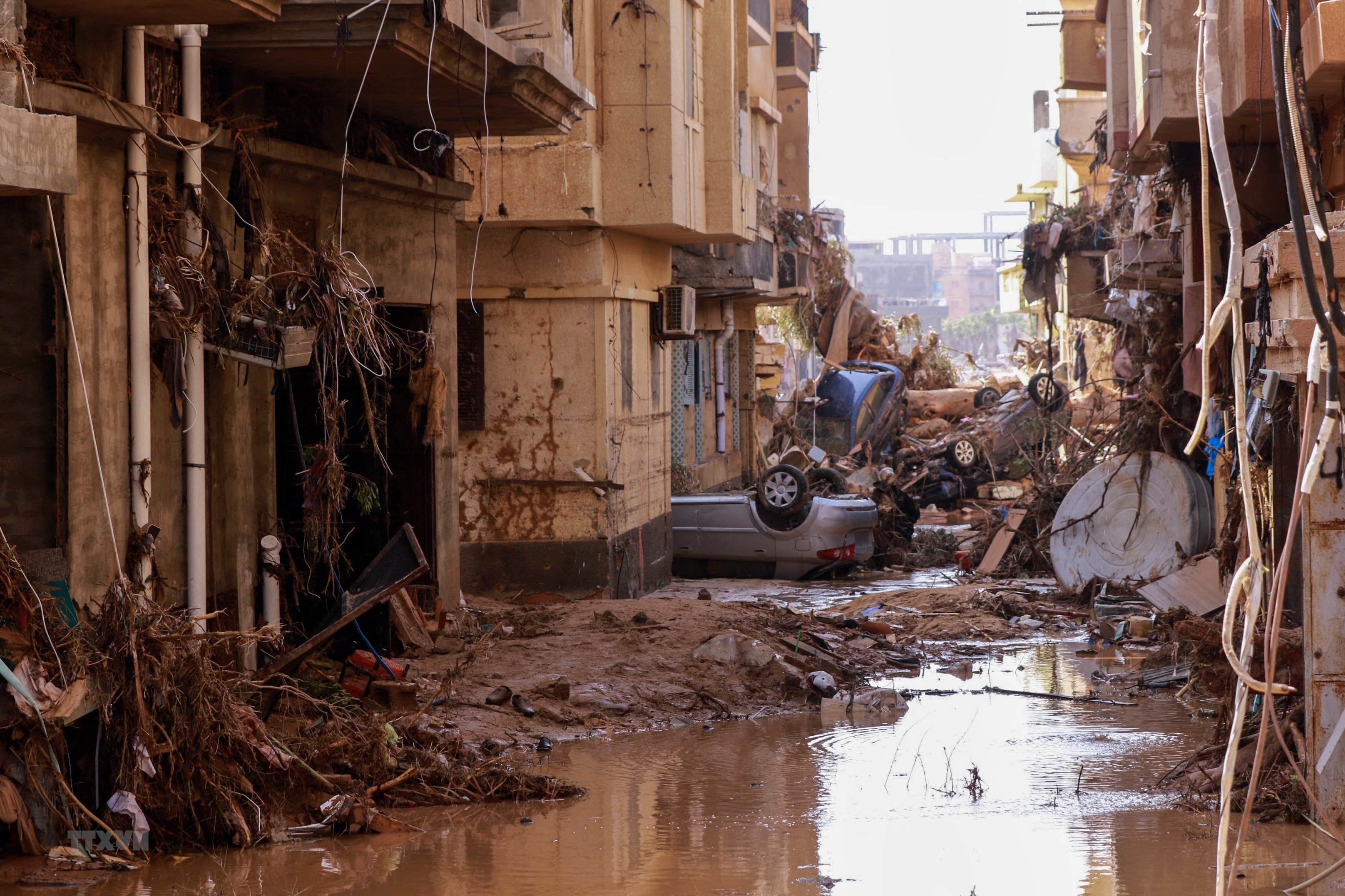Lũ lụt tại Libya: Số nạn nhân thiệt mạng đã vượt 5.300 người