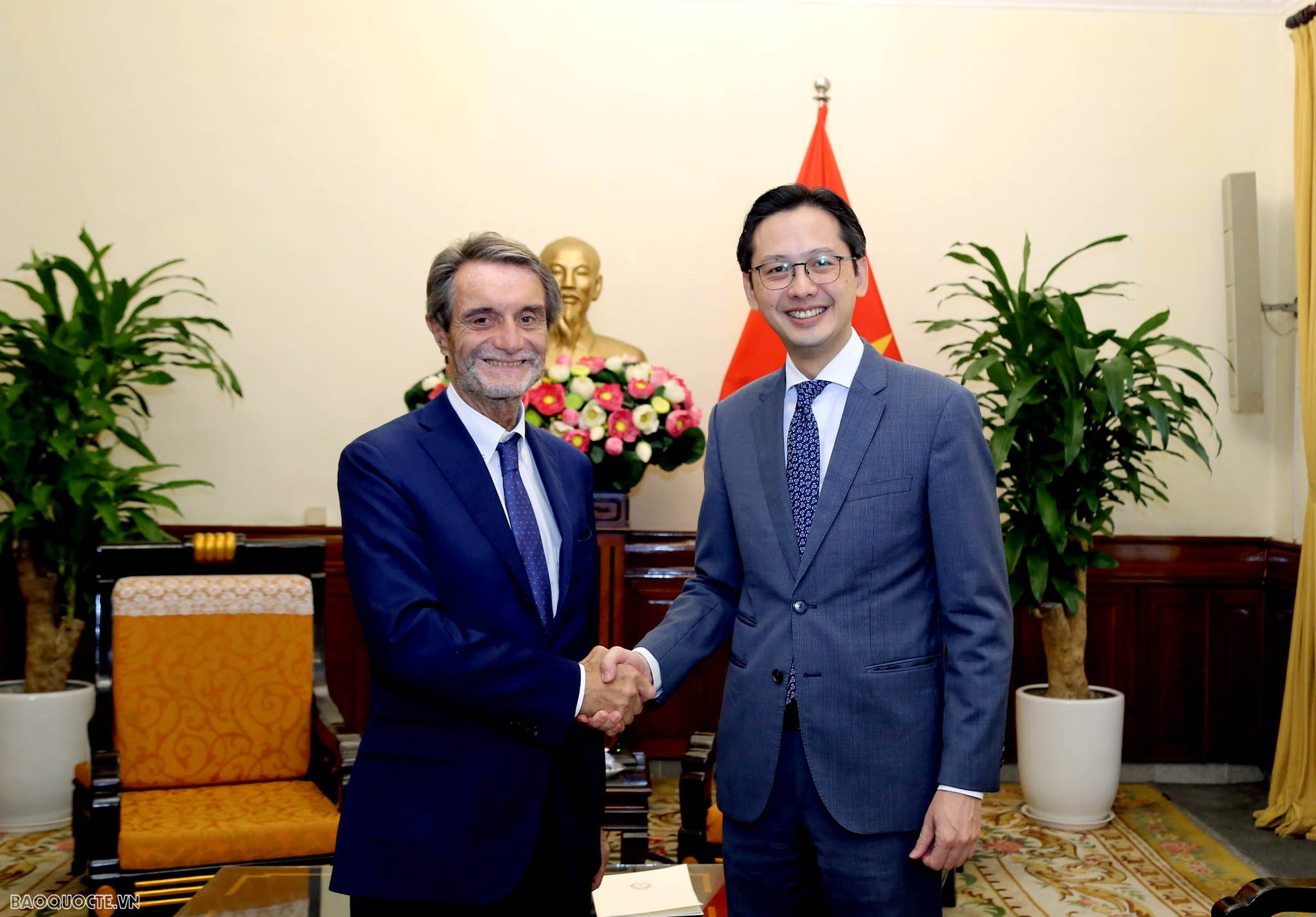 Thúc đẩy hợp tác giữa địa phương Việt Nam-Italy đi vào chiều sâu