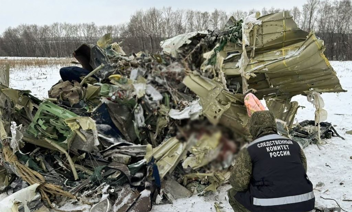 Tranh cãi quanh vụ 'máy bay Nga chở tù binh Ukraine bị bắn rơi'