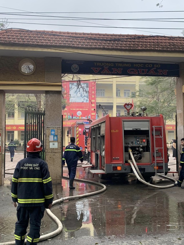 Nguyên nhân vụ cháy tại Trường THCS Văn Quán ở Hà Nội