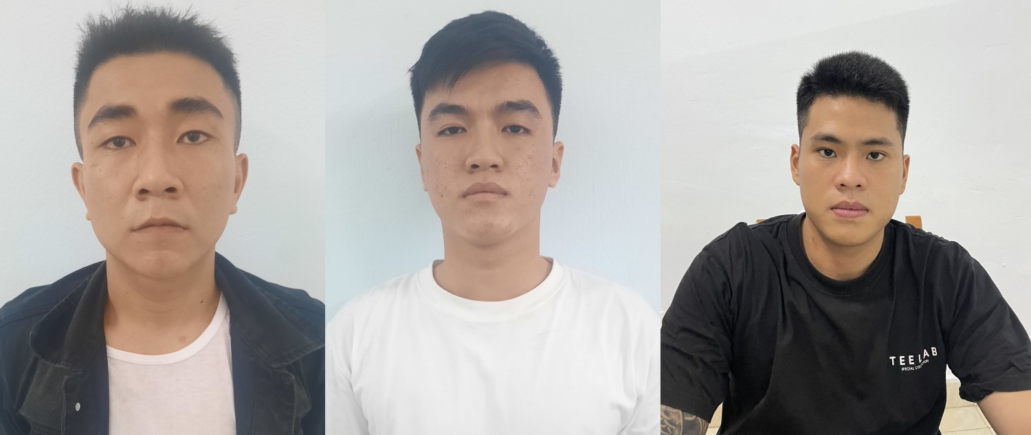 Ba đối tượng trong vụ “giết người”, “gây rối trật tự công cộng” ở Đà Nẵng đầu thú